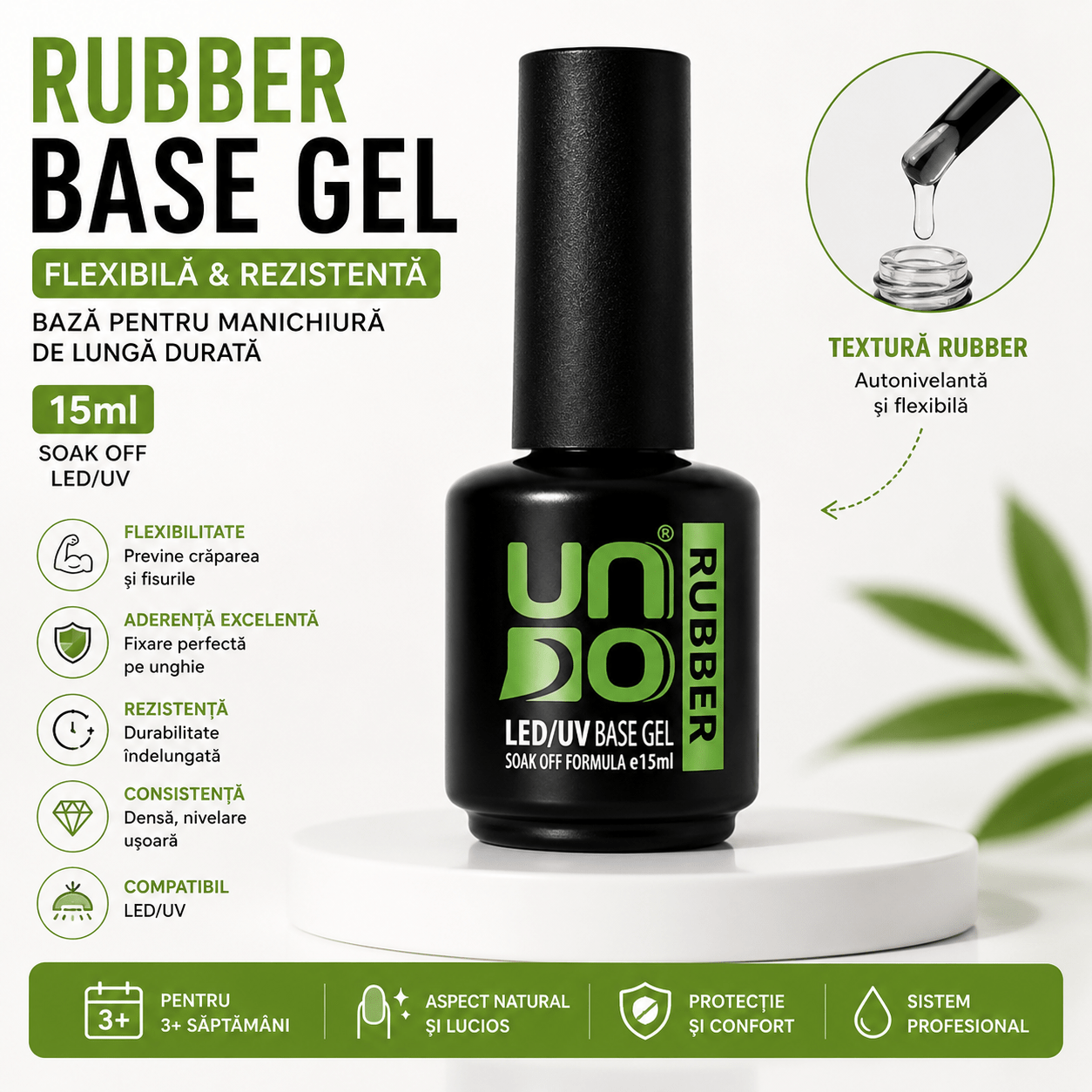 482FEEBA-4386-4351-B348-2931D8E16601 Baza unghii UNO Rubber Base Coat15 ml - imagine 1
