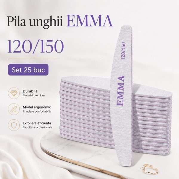 Set 25 pile profesionale EMMA 120/150