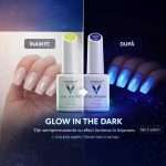 Set 2 Oje Semipermanente Glow in the Dark-Efect Luminous 15 ml - imagine 2
