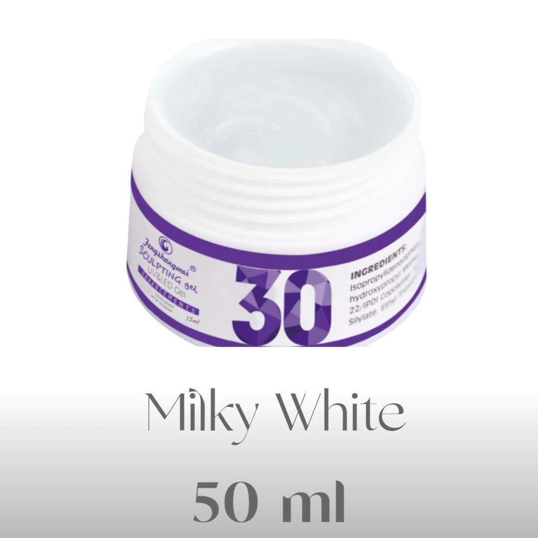fsm 30-50g Gel construcție FSM 50 ml 30 Milky White