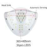 Lampă Profesională UV/LED SUNX 54W - imagine 3