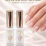 Set 2 Liner Gel Gold&Rose Gold-Metalic Efect