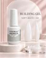 Gel Constructie BuildinGel Vinimay 02 Soft White 15ml