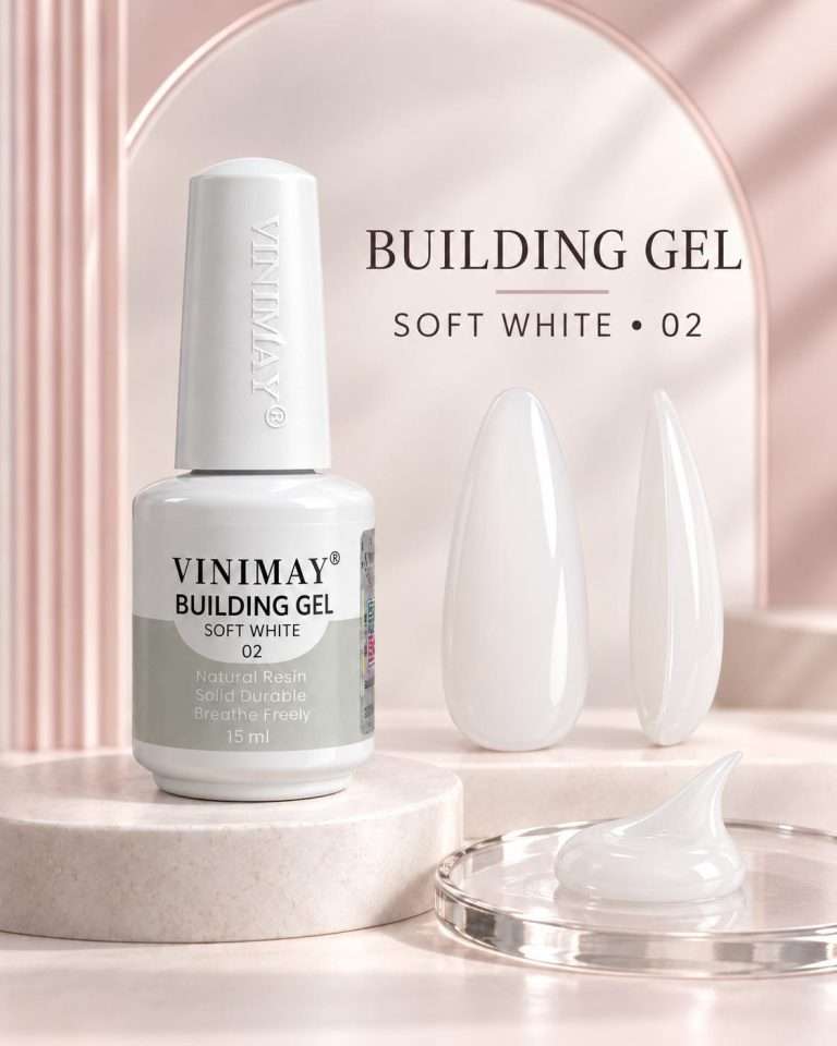 Gel Constructie BuildinGel Vinimay 02 Soft White 15ml