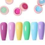 set 6 geluri pastel color