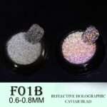 Caviar Unghii cu Efect Reflectorizant-0.6mm