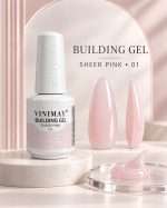 Gel Constructie BuildinGel Vinimay 01 SHEER PINK 15ml
