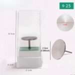 Disc Metalic Pedichiura 25 cu 10 Rezerve Granulatie 180 - imagine 3