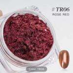 Pigment Unghii Chrome Rose Red TR06
