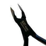 Cleste Profesional pentru Cuticule-5mm,Otel Inoxidabil Negru - imagine 2
