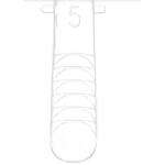 Tipsuri Koper Smart Forms Full Cover Patrat Modern,120 buc Reutilizabile - imagine 3