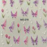 Stikere Unghii-Abtibilduri Nail Art Fluturi MO-218