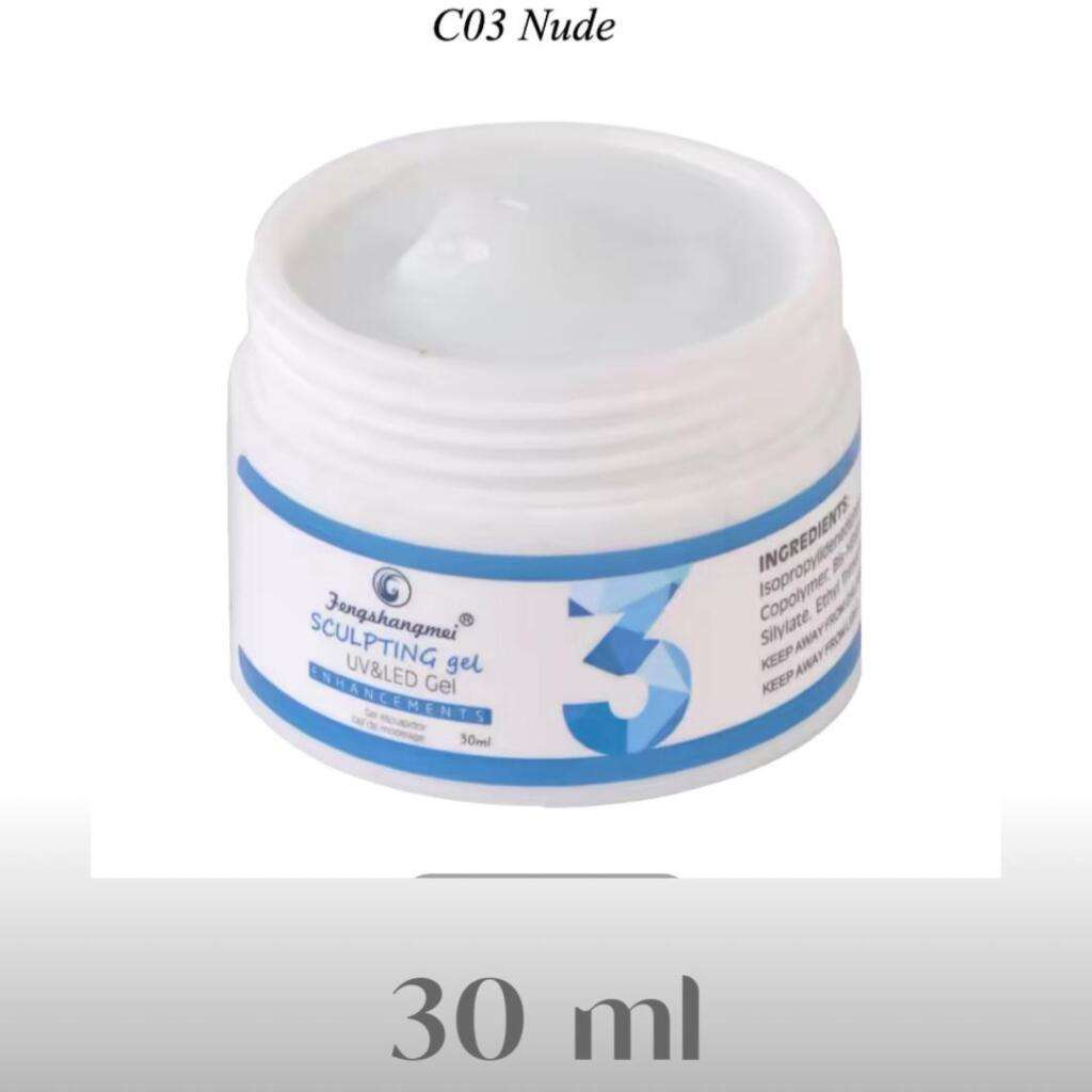 Gel UV/LED Constructie FSM-03Milky White,30 ml