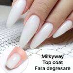 Top Coat Milky White Makeover,15ml - imagine 2