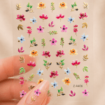 Stikere Unghii-Abtibilduri NailArt Flori Z-A406