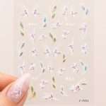 Stikere Unghii-Abtibilduri Nail Art Flori Z-A904