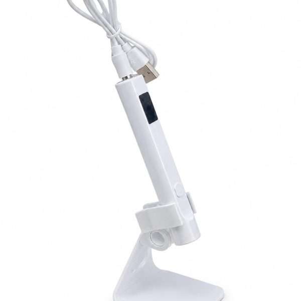 Mini Lampă UV/LED Portabilă pentru Unghii, cu Cablu USB și Suport