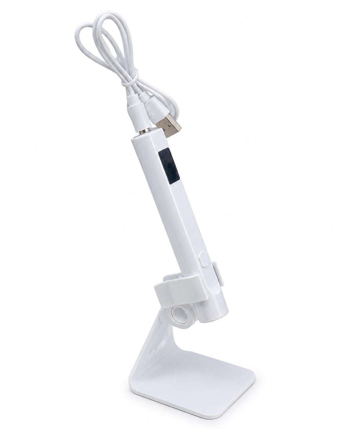 lanterna cu suport Mini Lampă UV/LED Portabilă pentru Unghii, cu Cablu USB și Suport