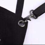 Sort Barber pentru Frizer/Coafor Textil si Piele Ecologica Black - imagine 3