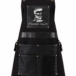 Sort Barber pentru Frizer/Coafor Textil si Piele Ecologica Black