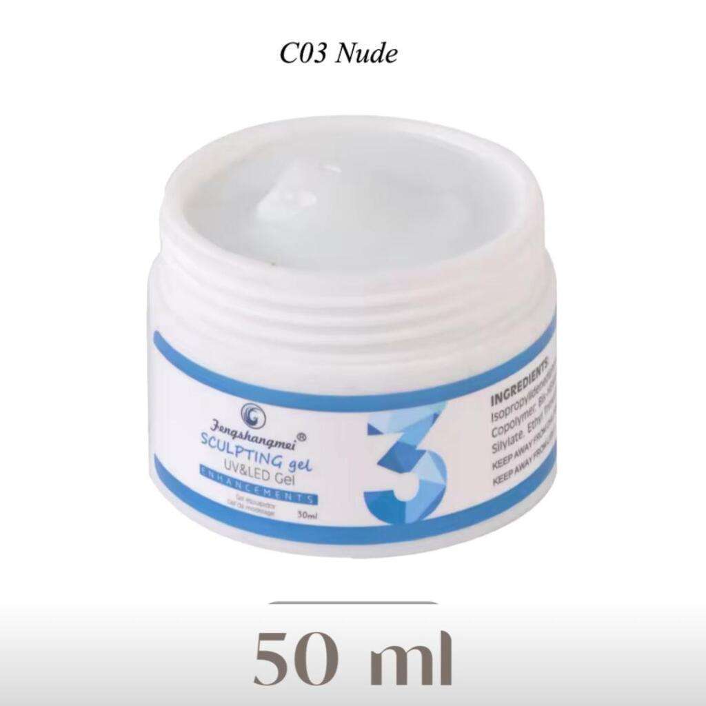 Gel construcție FSM 50 ml 03 Milky