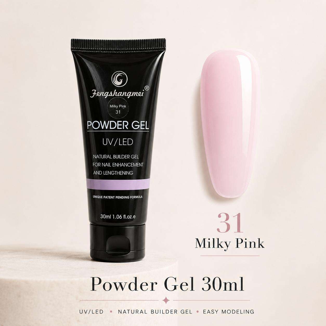 polygel 31 Polygel FSM 30 g 31 Milky Pink