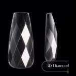 Set Tipsuri Unghii 3D Soft Gel Diamond Medium,120buc