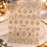 Stikere Unghii-Abtibilduri Nail Art Christmas SD2064