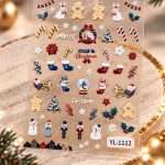 Stikere Unghii-Abtibilduri Nail Art ChristmasYL-1112
