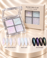 Set Glliter 4 Culori Aurora-Manicure Clay