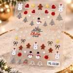 Stikere Unghii-Abtibilduri Nail Art Christmas YL-1118