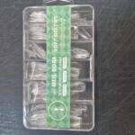 Set Tipsuri Unghii 3D Soft Gel Diamond Medium,120buc - imagine 3