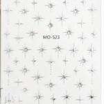 Stikere Unghii-Abtibilduri Nail Art Silver MO523 - imagine 2