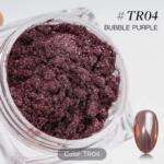 Pigment Unghii Chrome Bubble Purple TR04