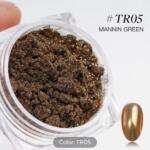 Pigment Unghii Chrome Mannin GreenTR05