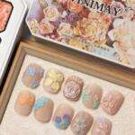 Gel 3D Vinimay pentru Nail Art,9 Culori Intense - imagine 2