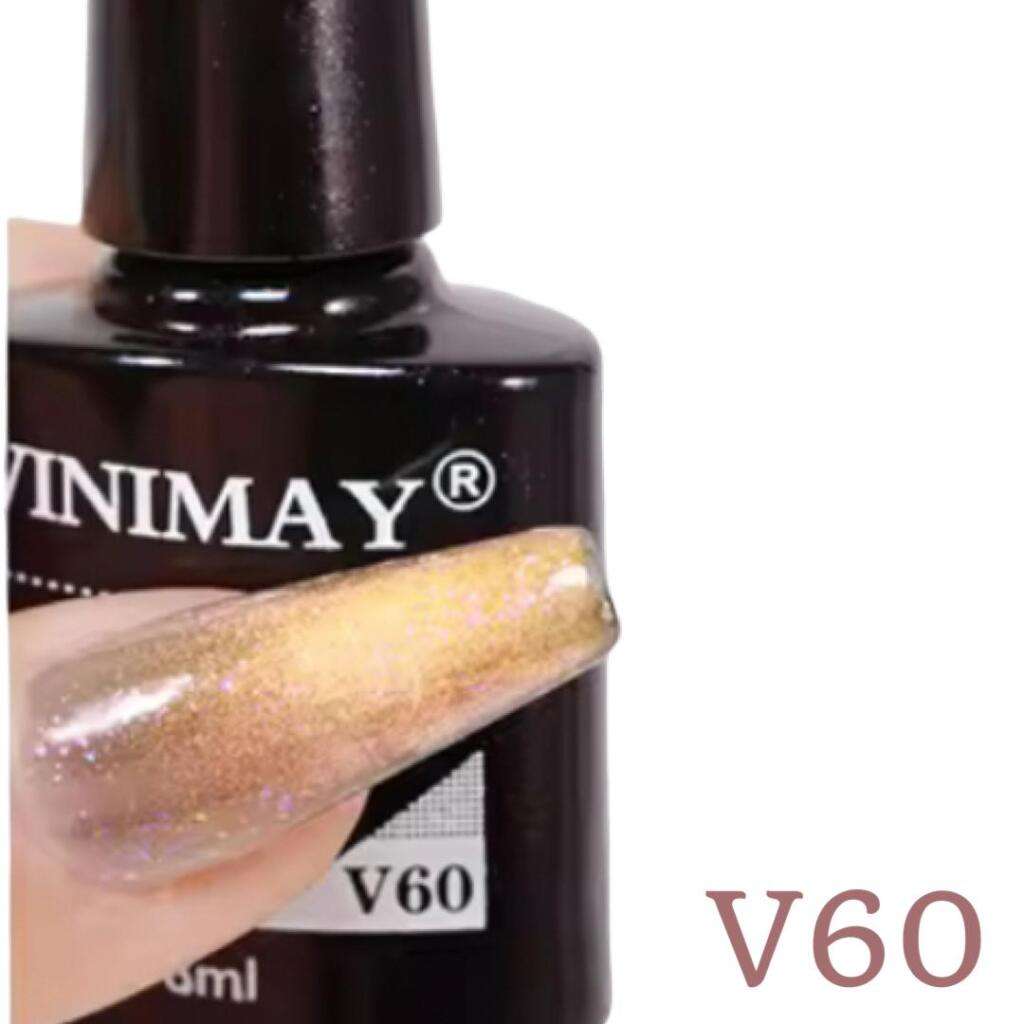 v60 Oja Semipermanenta Vinimay 8ml-60 - imagine 1