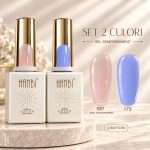 Oja Semipermanenta Super Pigment Hanbi set 2 Culori 10