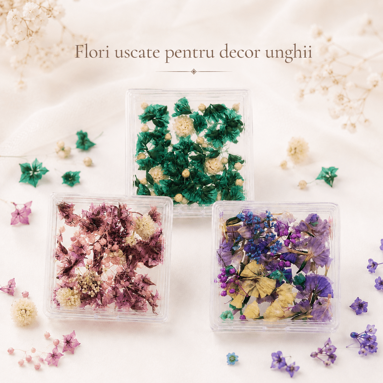 30EC451B-1571-4F88-8F73-FDD64BEC56D3 Flori Uscate Naturale Manichiura Nail Art - imagine 1