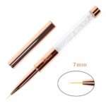 Set 3 Pensule Manichiura Pictura Nail Art cu Capac :S-M-L - imagine 2