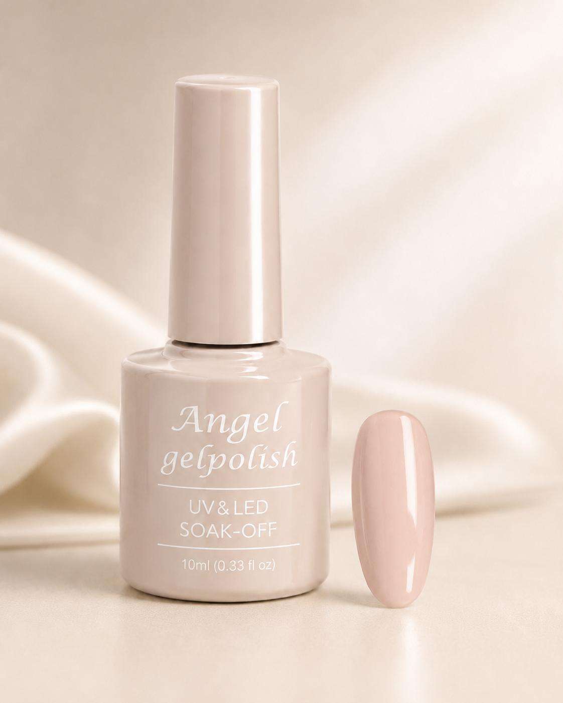 angel 001 Oja Semipermanenta Angel 01A-10ml - imagine 1