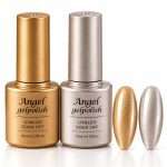 Set 2 Oje Semipermanente Angel-Gold&Pearl