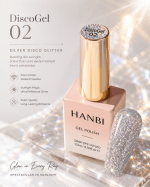 Oja Semipermanenta Starlight Flash Disco Effect Hanbi 15ml - imagine 2