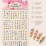 Tatuaje pentru unghii,folie cu 12 combinatii BN2237