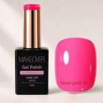 Oja Semipermanenta Makeover Professional Neon Pink Collection15ml - imagine 2