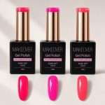 Oja Semipermanenta Makeover Professional Neon Pink Collection15ml