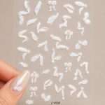 Stikere Unghii-Abtibild 5D Nail Art Perlute A968