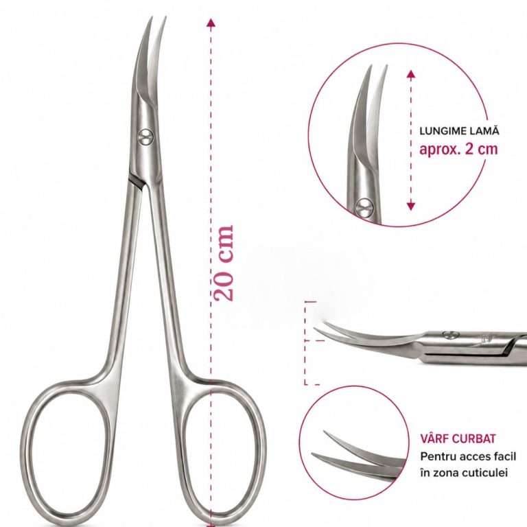 Forfecuță Profesională pentru Cuticule din Oțel Inoxidabil, 20 cm