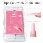 Set 180Tipsuri Sandwich Dual Form Coffin 15 Marimi - imagine 3