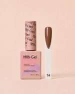Oje Semipermanente Translucide Chocolate Nude Hanbi 15 ml - imagine 4